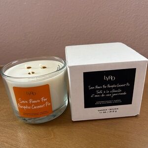 Avon LYRD Save Room for Pumpkin Coconut Pie Candle